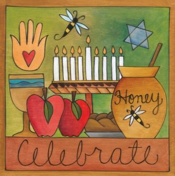 9" x 9" Blessings and Peace Plaque